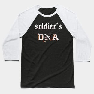 Soldier's DNA Baseball T-Shirt